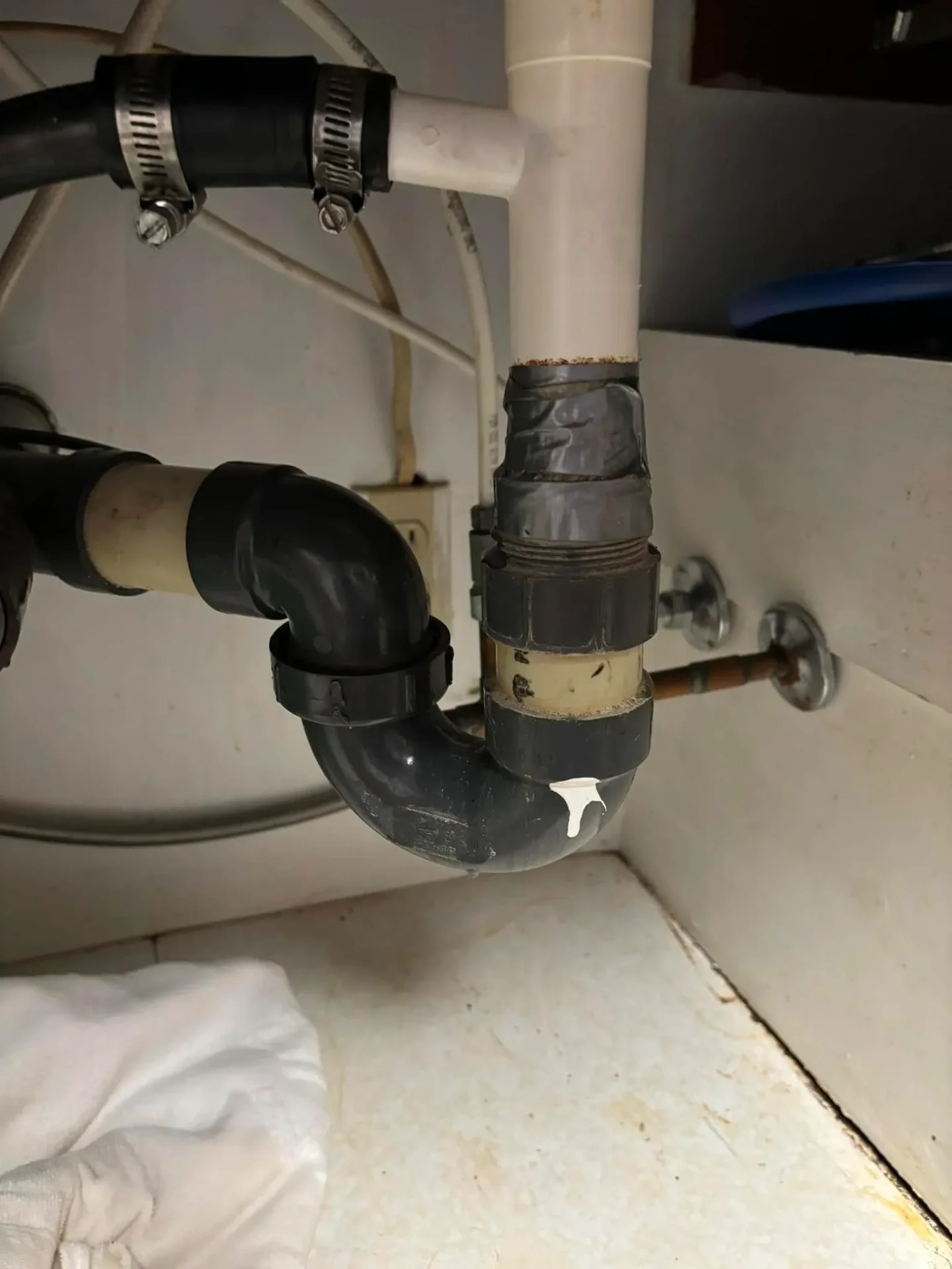 Leaking sink drain detected and repaired in Perkins Oklahoma